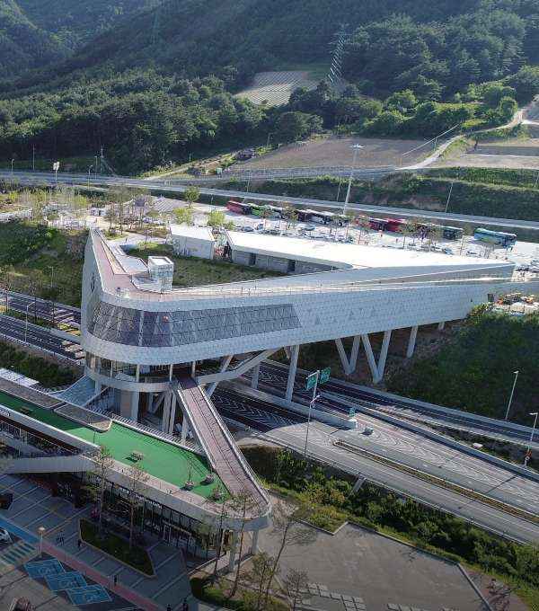 동홍천 - 양양간 내린천 휴게소 이미지