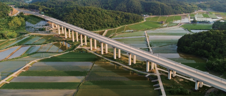 고현~하동IC 1공구 국도건설공사크